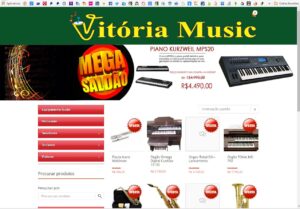 E-commerce para loja de instrumentos musicais