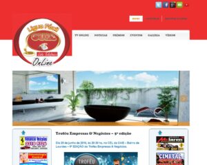 Portal multimídia para empresa de listas telefônicas e eventos em Anápolis