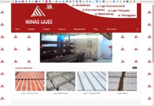 Website institucional para lojas pequenas