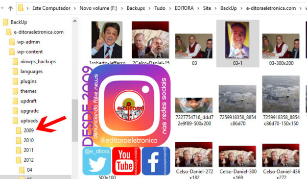 Denunciamos desinformação na web desde 2009